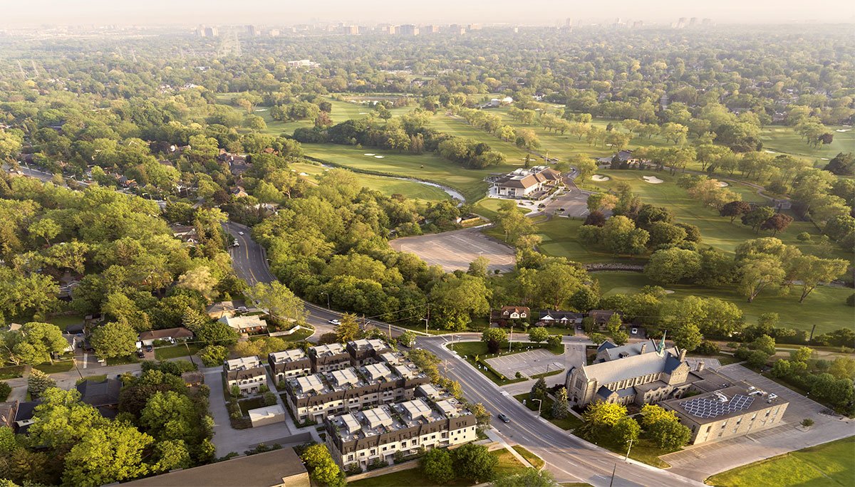 New townhomes in Etobicoke with easy access to HWY 427 and Gardiner Expressway