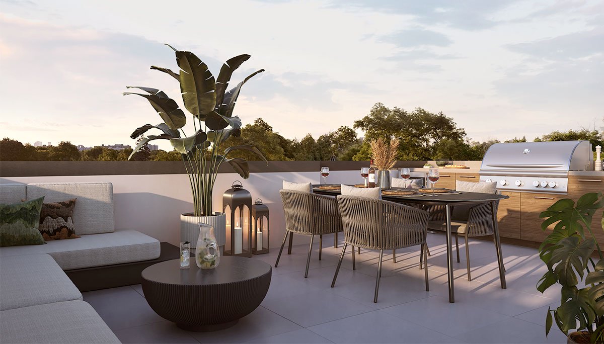 These new stacked townhomes will consist of 4-storey executive townhomes and 2-storey stacked townhomes featuring spacious balconies and/or rooftop terraces.