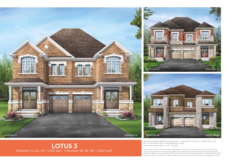 Lotus 3 Elev. 3A plan preview