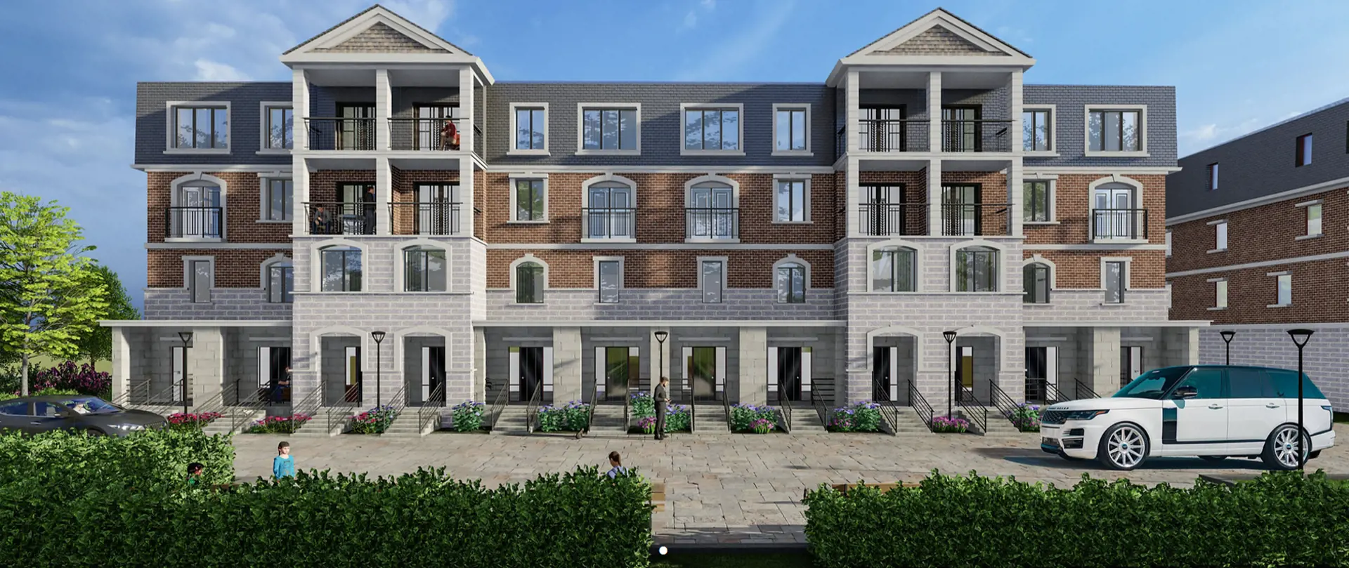 Je Vila, Pickering. Artist’s rendering.
