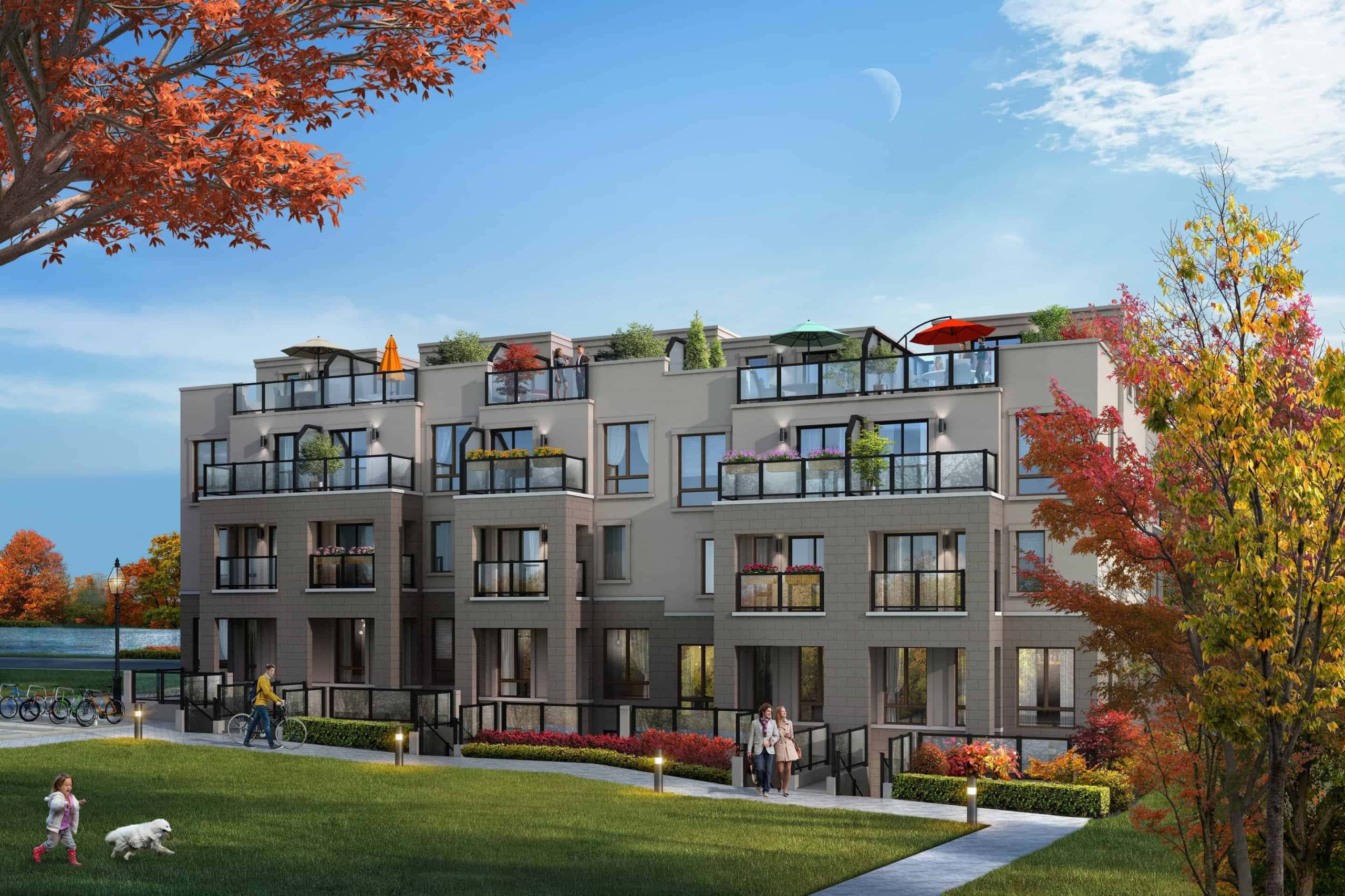 Jefferson Heights Towns rendering 2