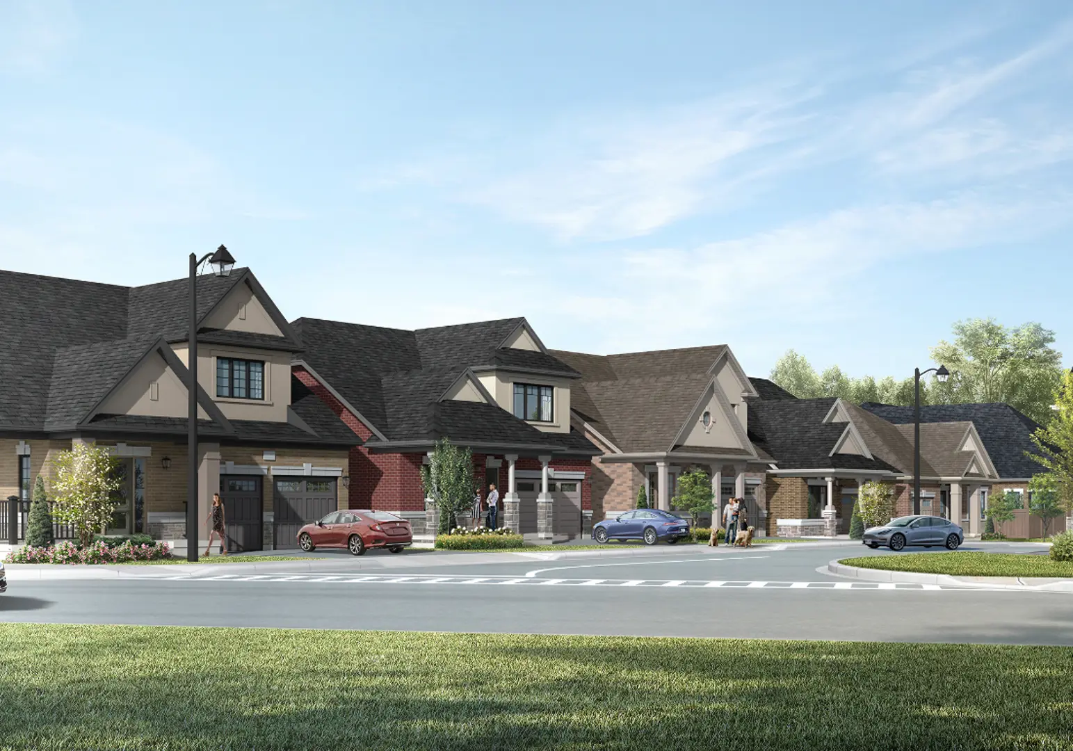 Juniper Gate - Single Family Homes, Halton Hills. Artist’s rendering.