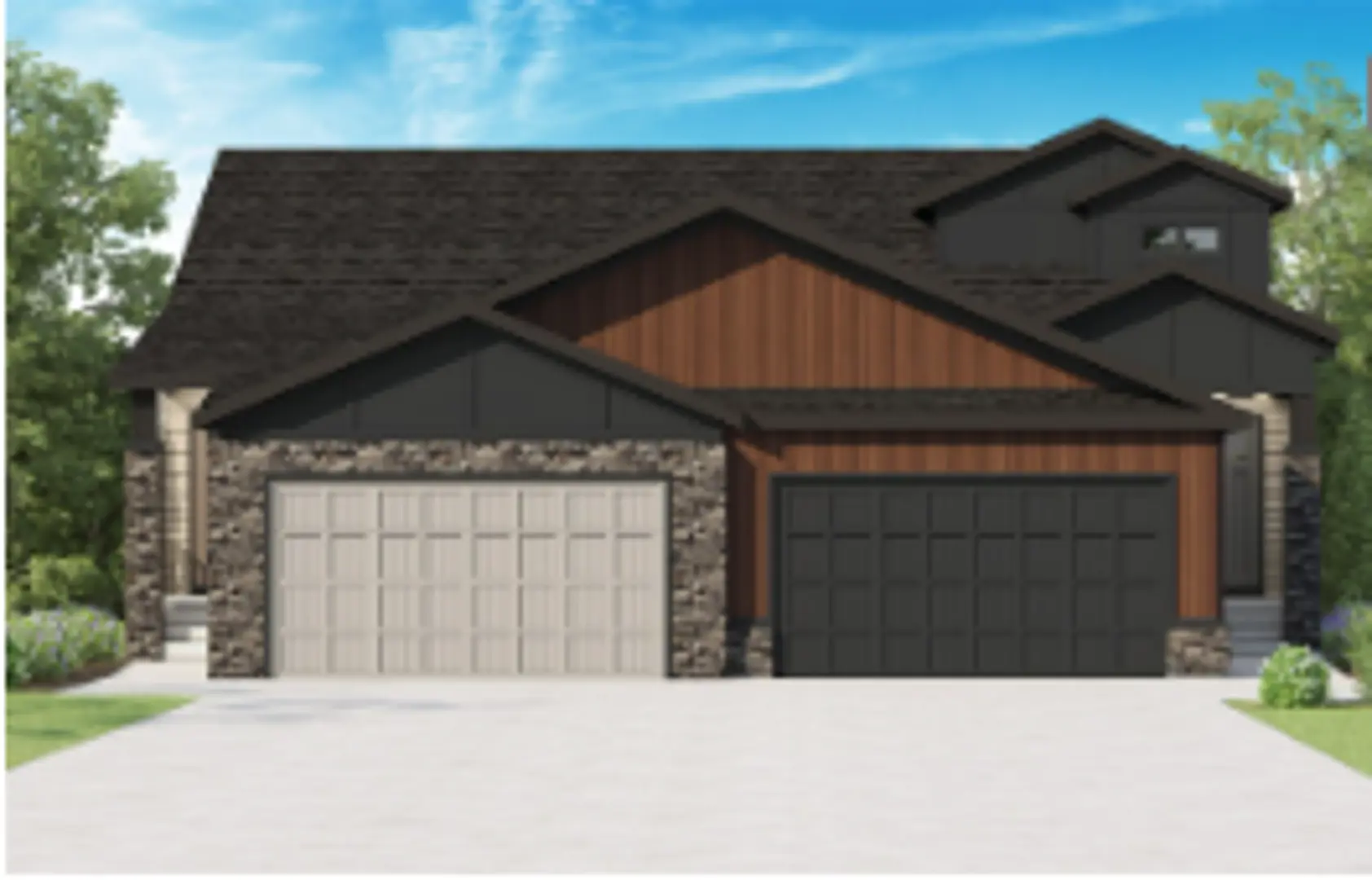 Juniper Ridge Villas, Rocky View County. Artist’s rendering.