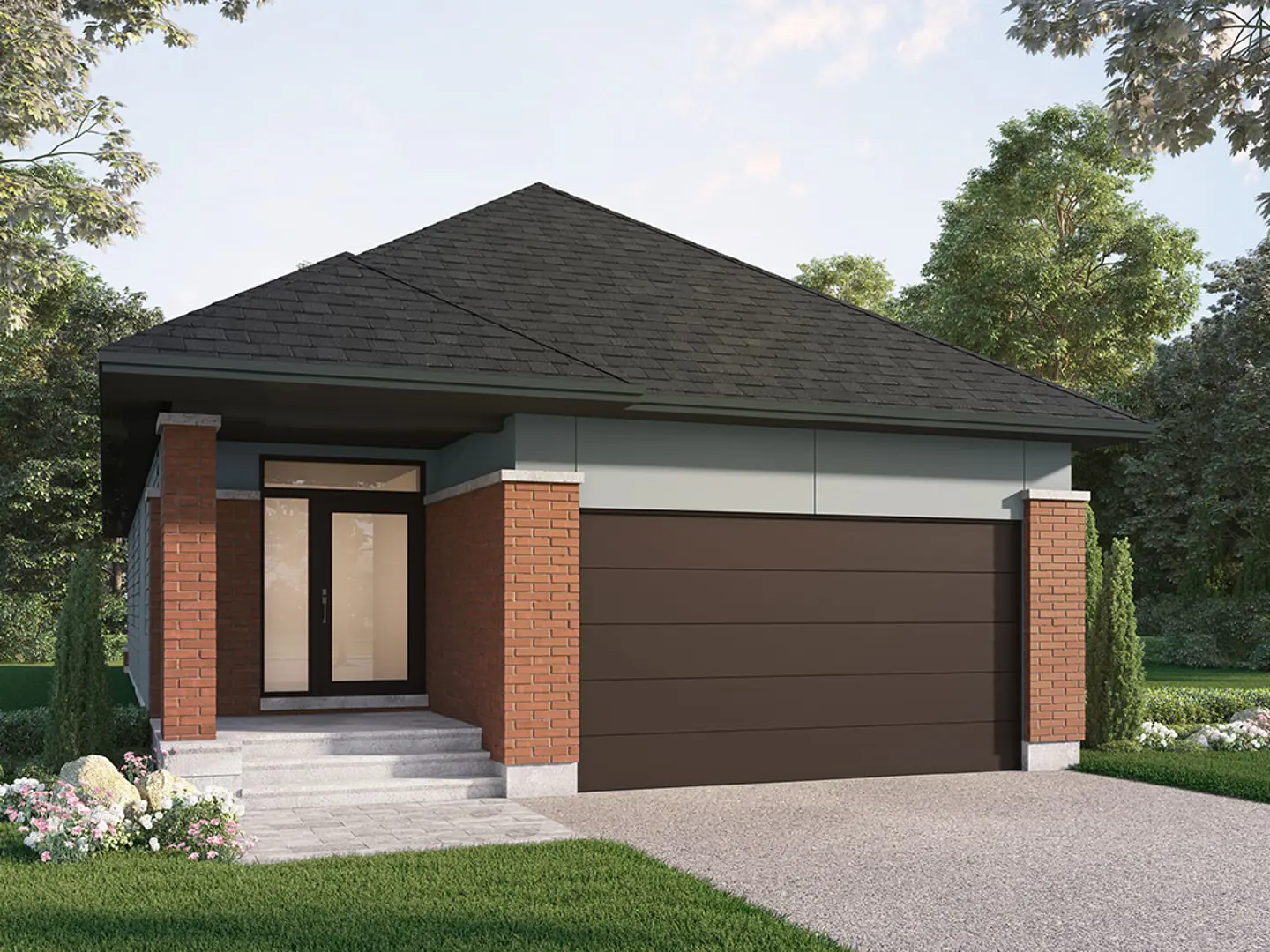 Kanata Lakes - Single-Family Homes, Ottawa. Artist’s rendering.