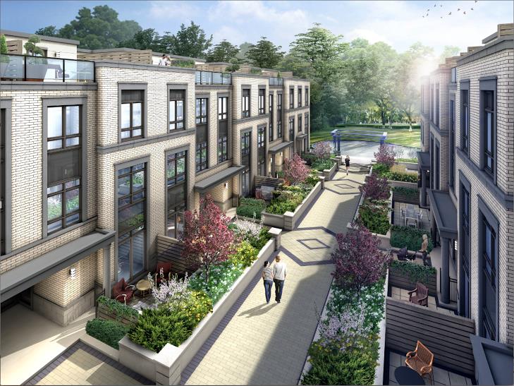 Kenneth & Holmes Urban Townhomes rendering 2