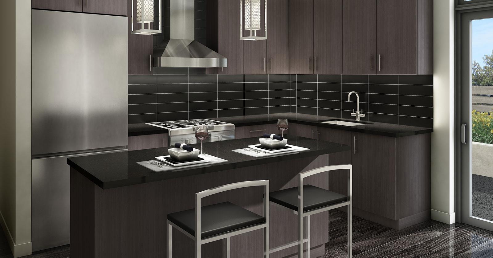 Kenneth & Holmes Urban Townhomes rendering 5