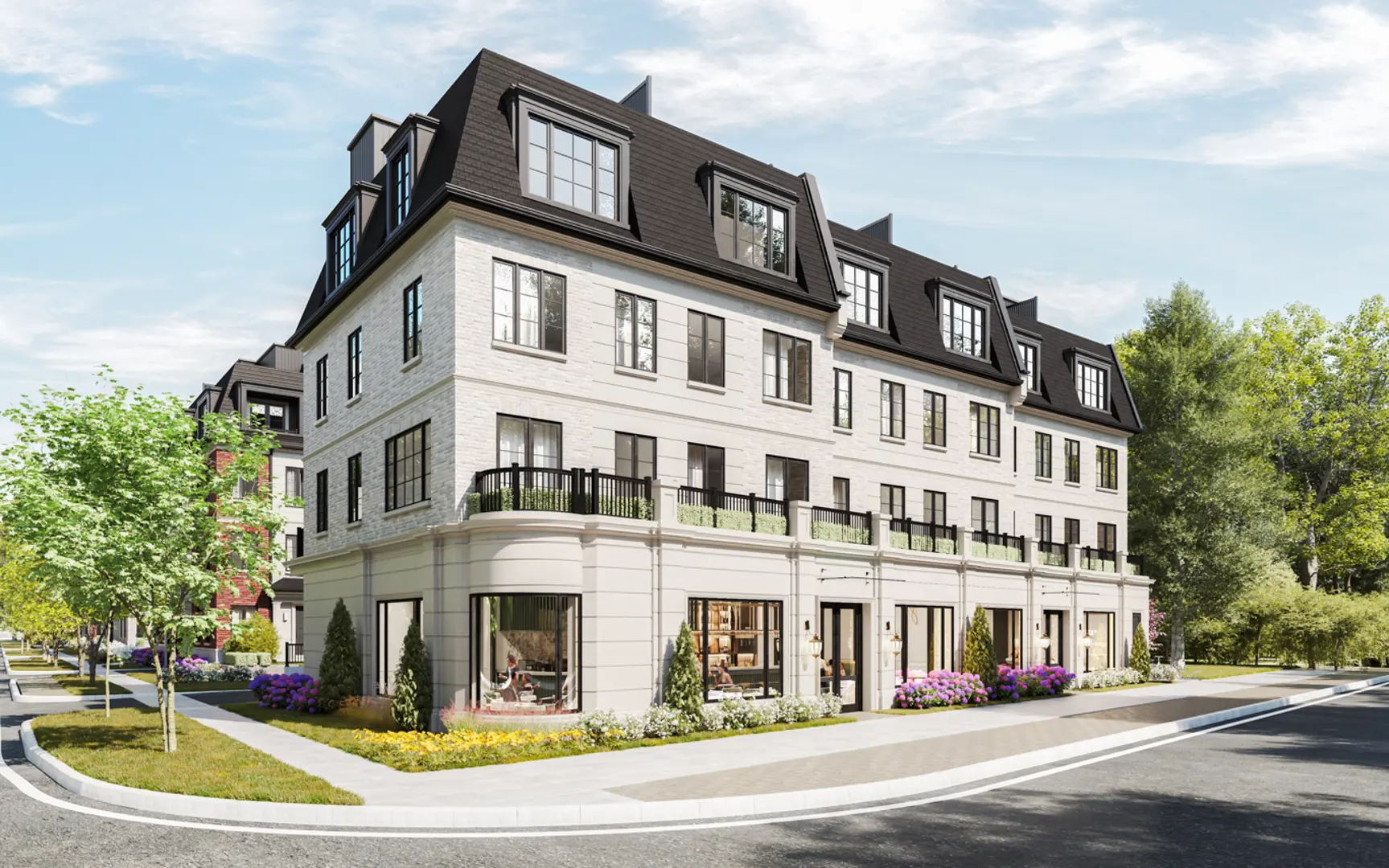 Kerr Village Towns, Oakville. Artist’s rendering.
