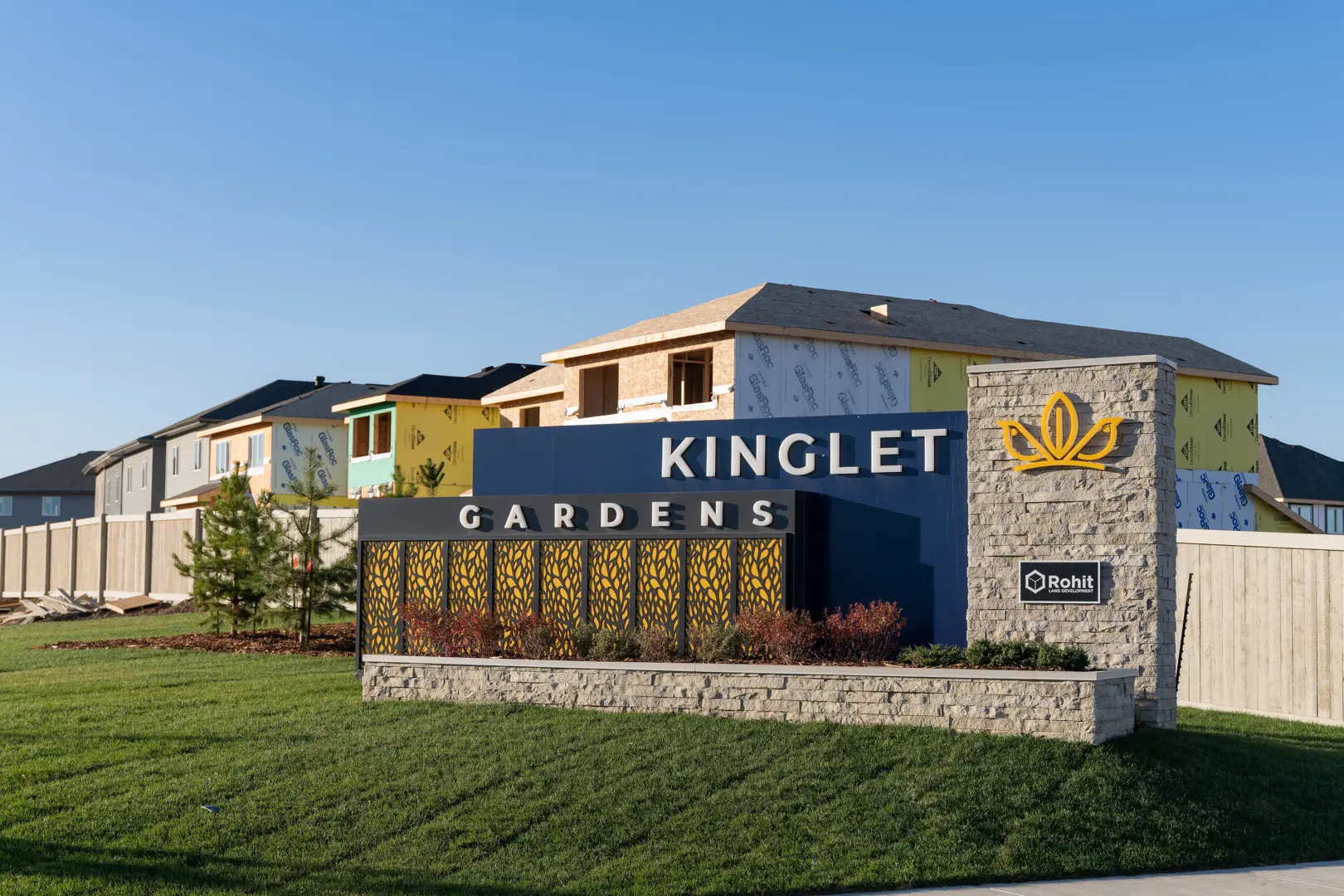 Kinglet Gardens - Single-Family Homes, Edmonton. Artist’s rendering.
