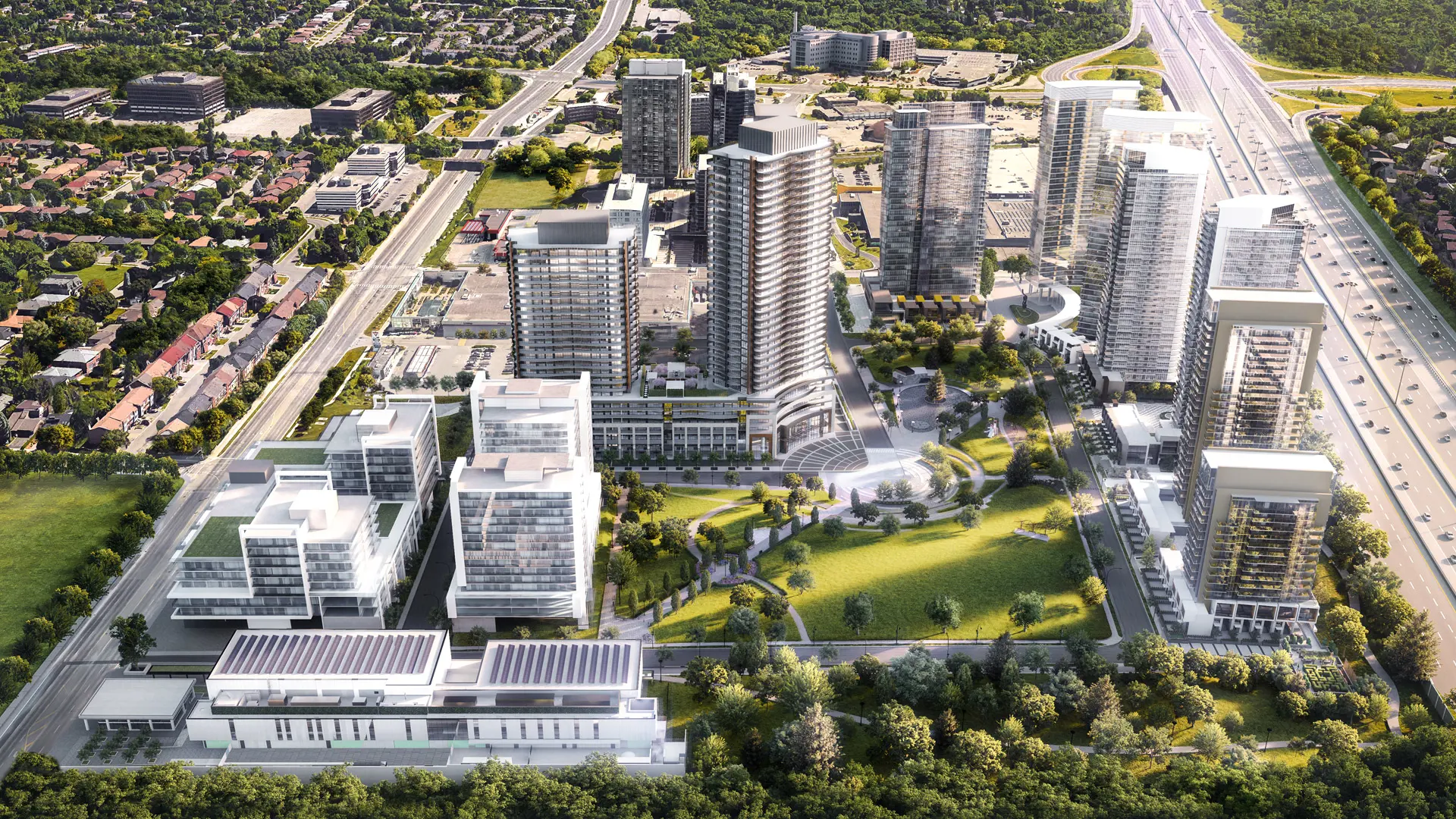 King's Landing, Toronto. Artist’s rendering.
