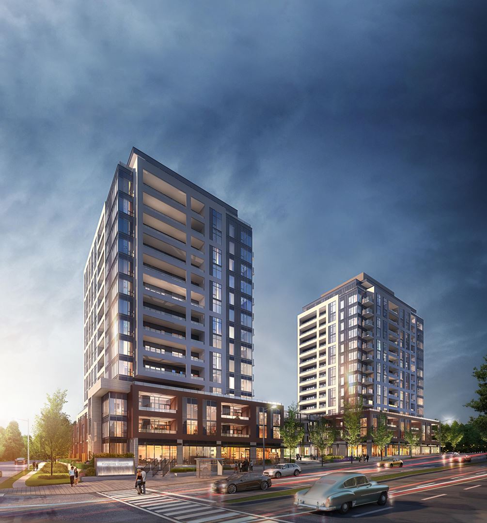 Kingsley Square Condos, Newmarket. Artist’s rendering.