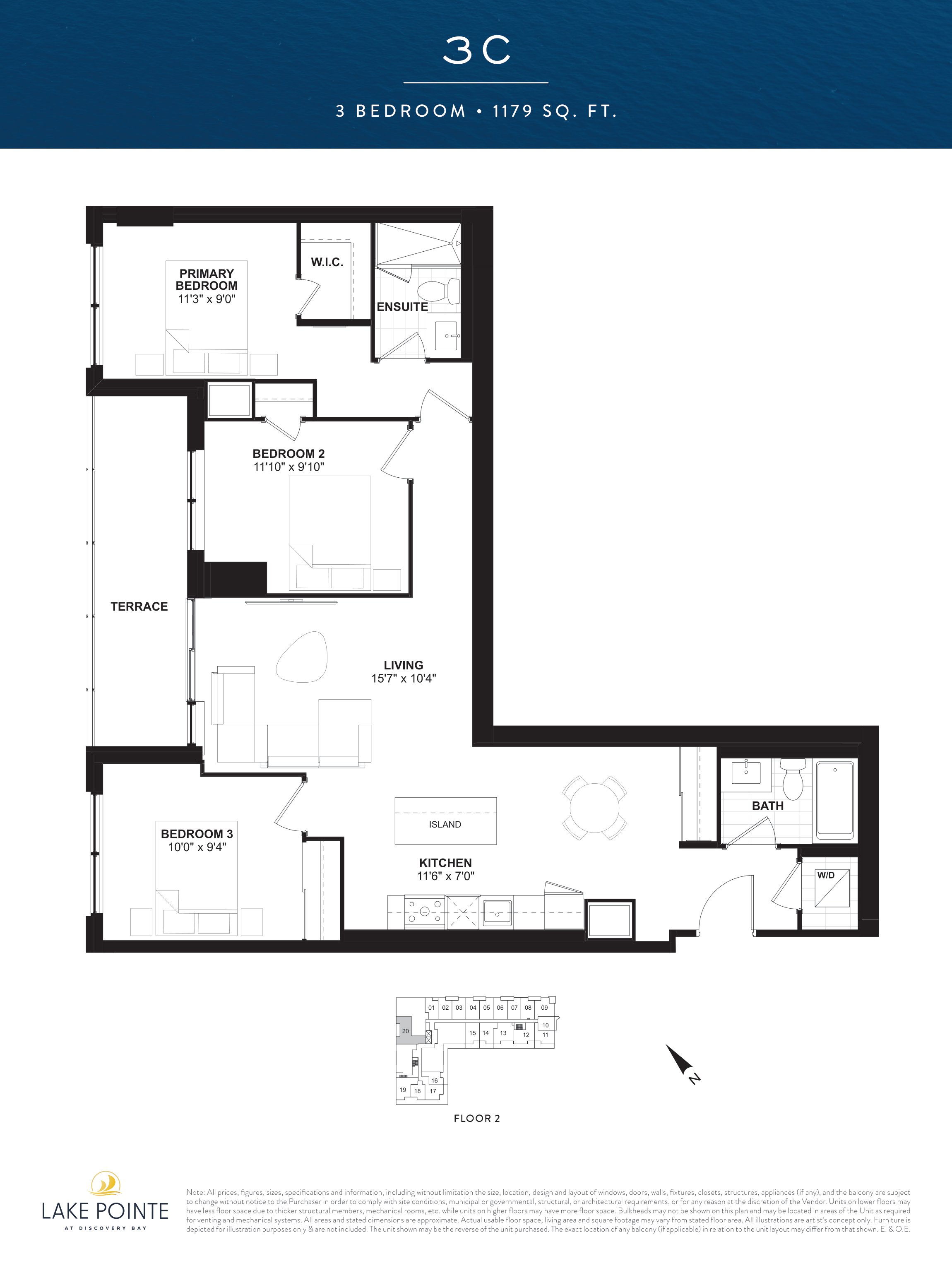 3C floor plan