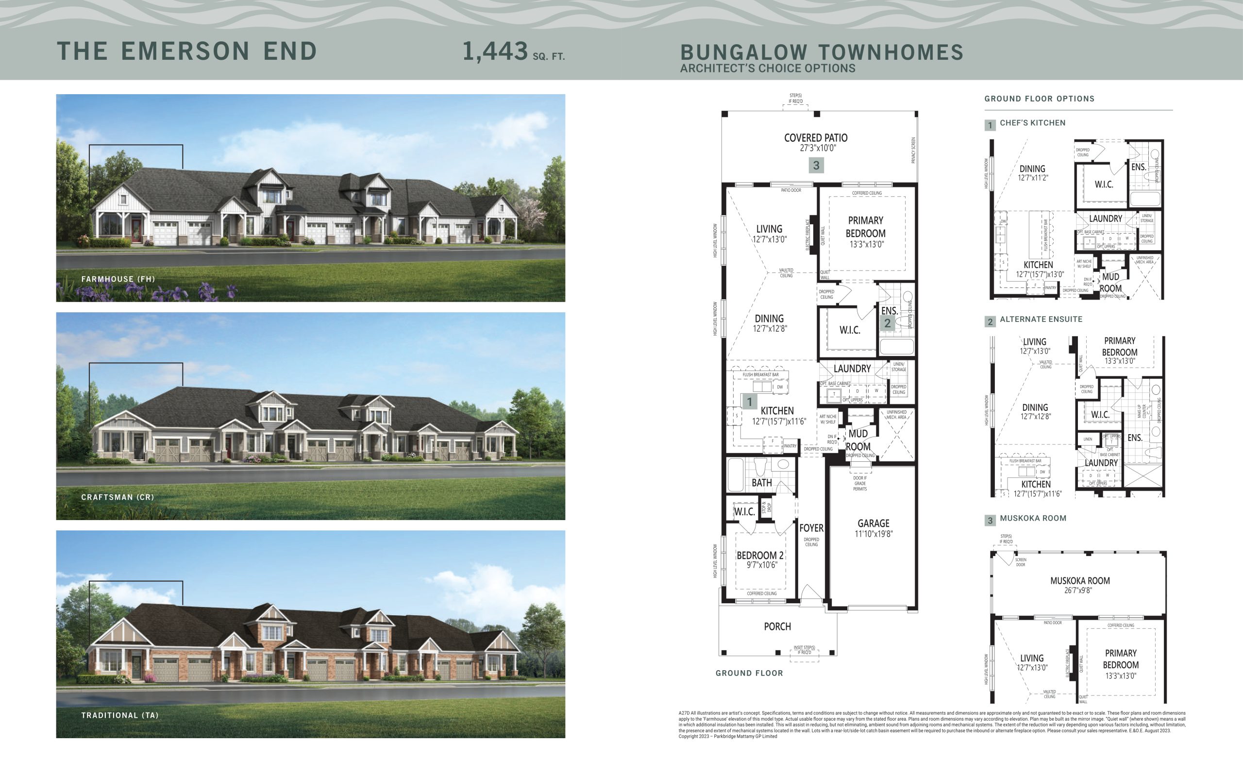 The Emerson End plan preview