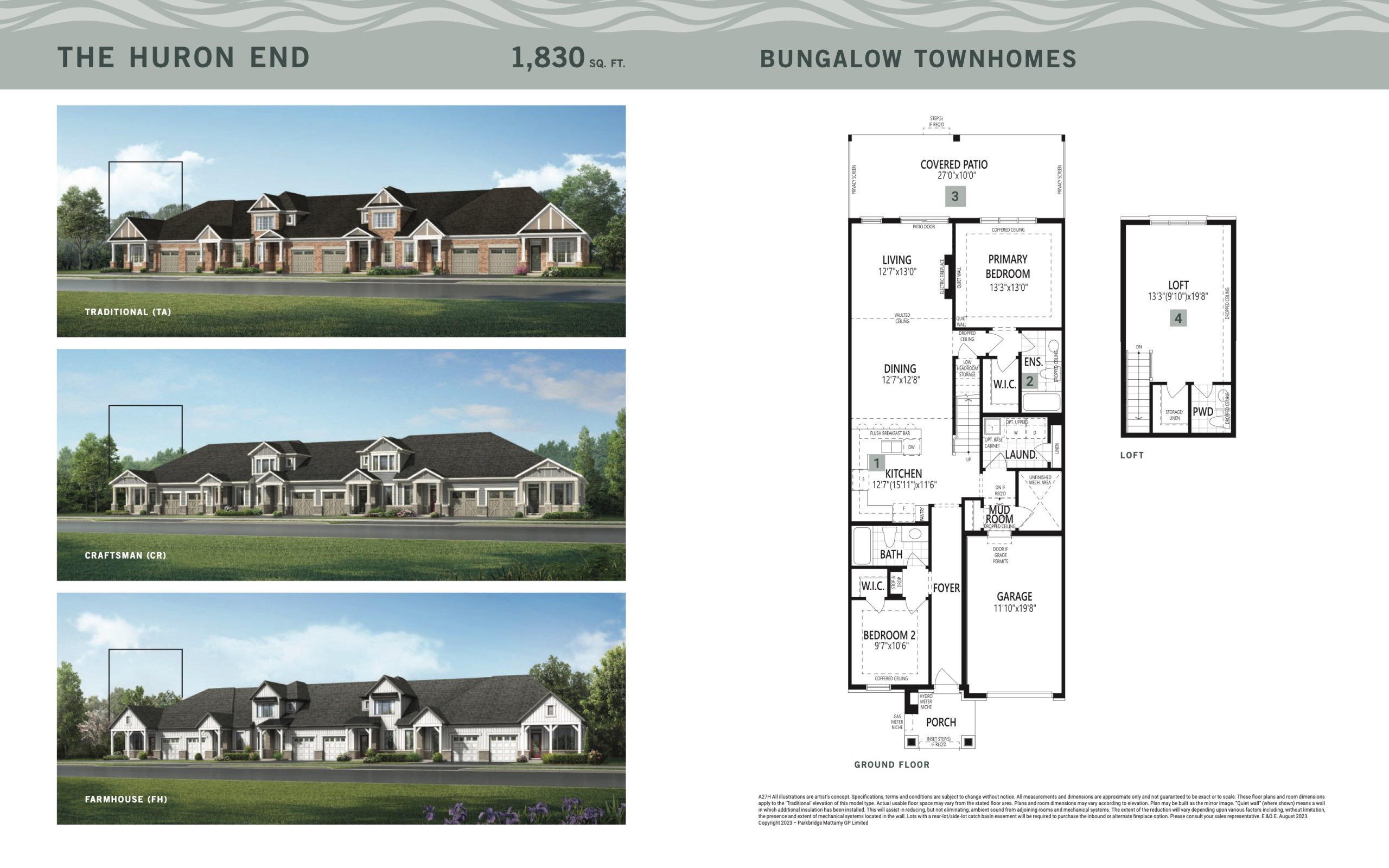 The Huron End plan preview