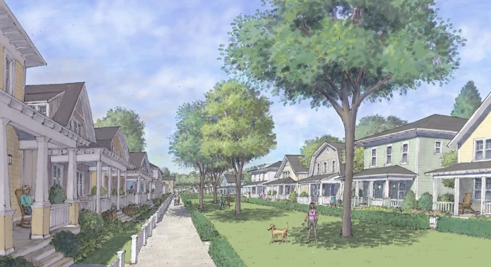 Lakeport Beach supplied project rendering
