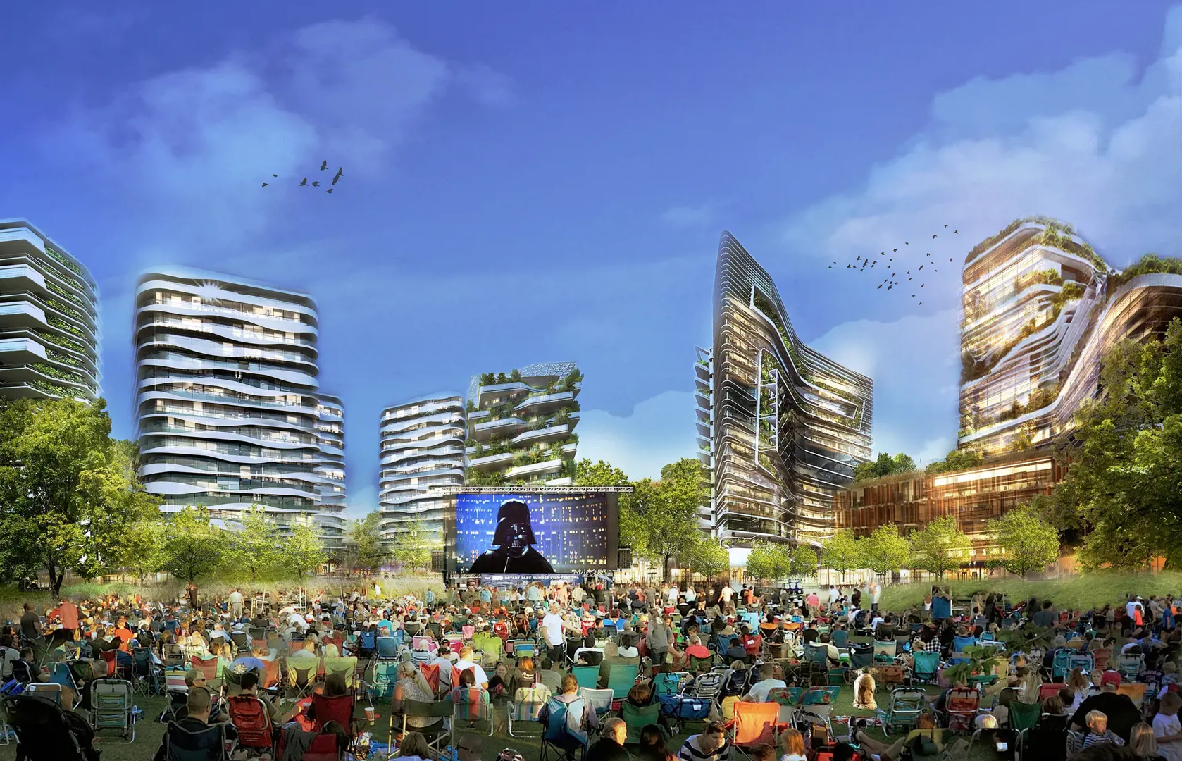 Lansdowne - Tower 2 Exterior Rendering