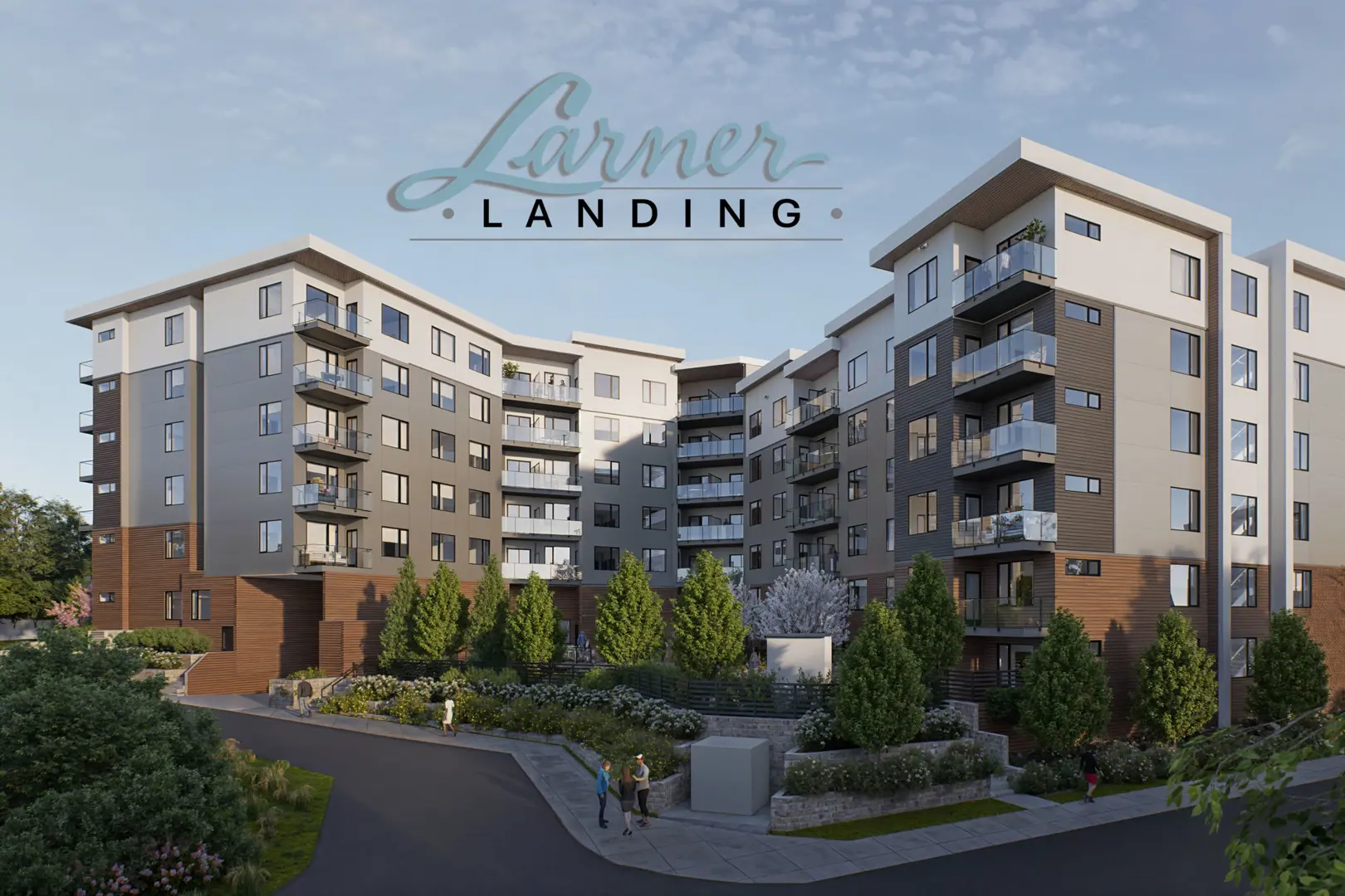Larner Landing, Surrey. Artist’s rendering.