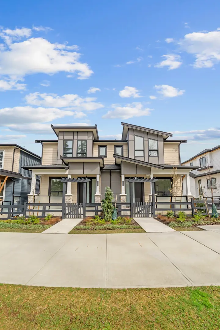 Latimer Landing Duplex's, Surrey. Artist’s rendering.
