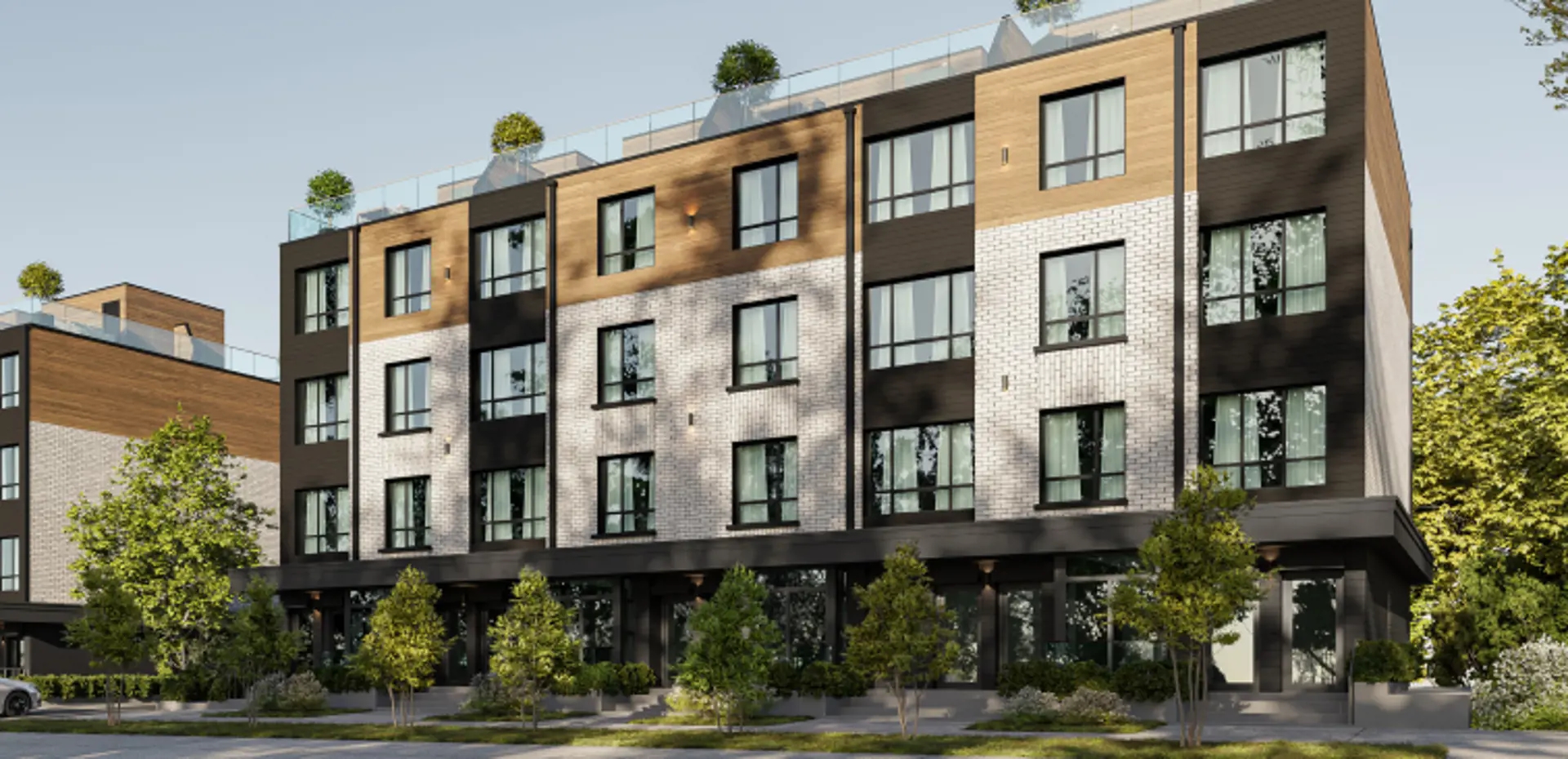 Lawrence Manor Towns rendering 2