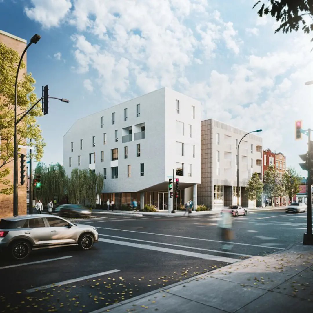 Le 367 des Pins Condos, Montréal. Artist’s rendering.