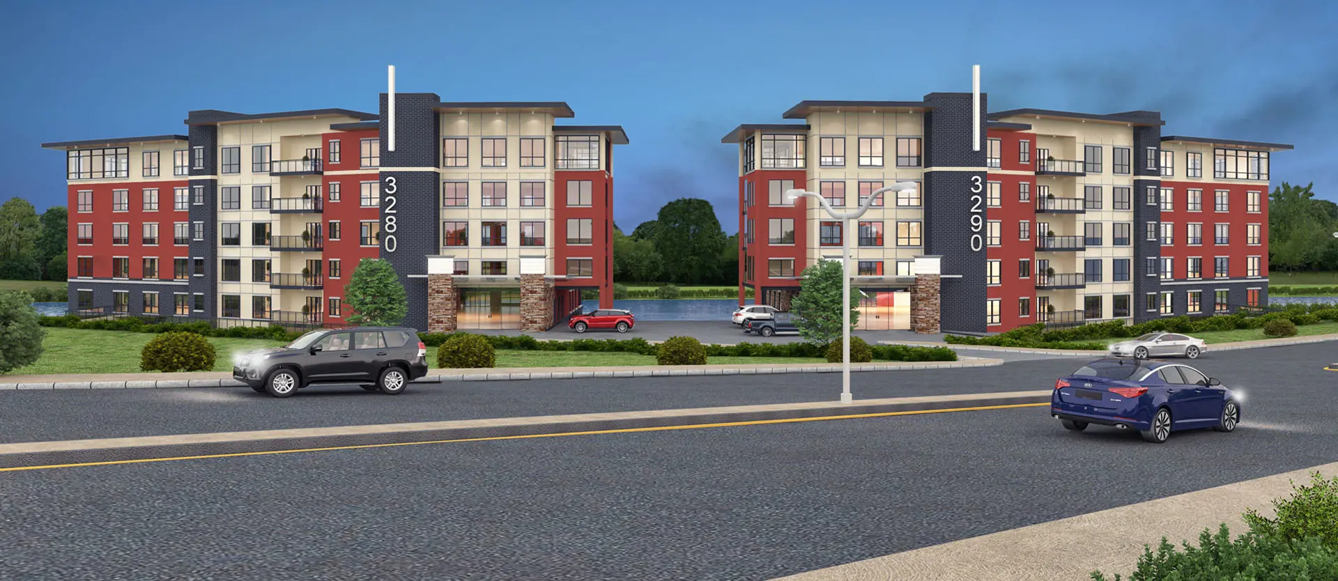 Le Parc I & II supplied project imagery