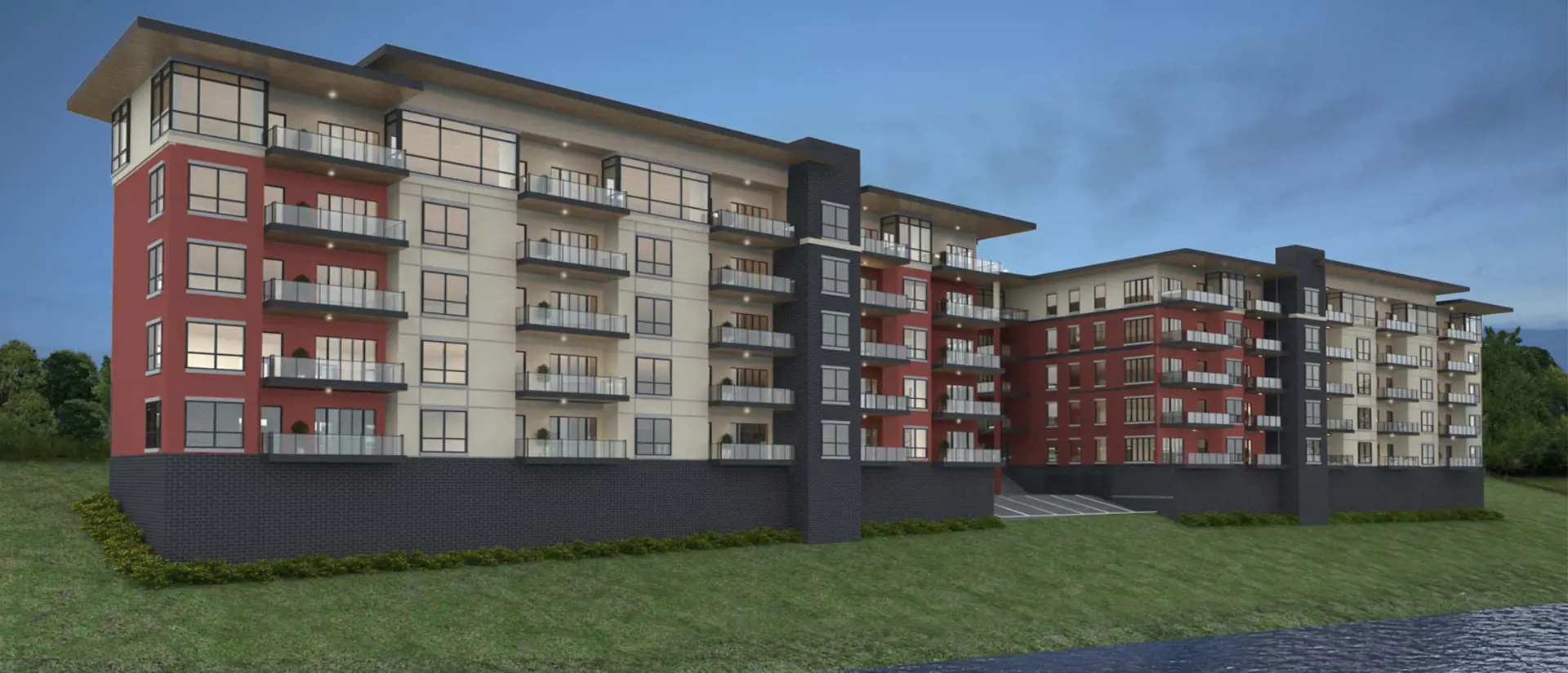 Le Parc I & II Rendering Night