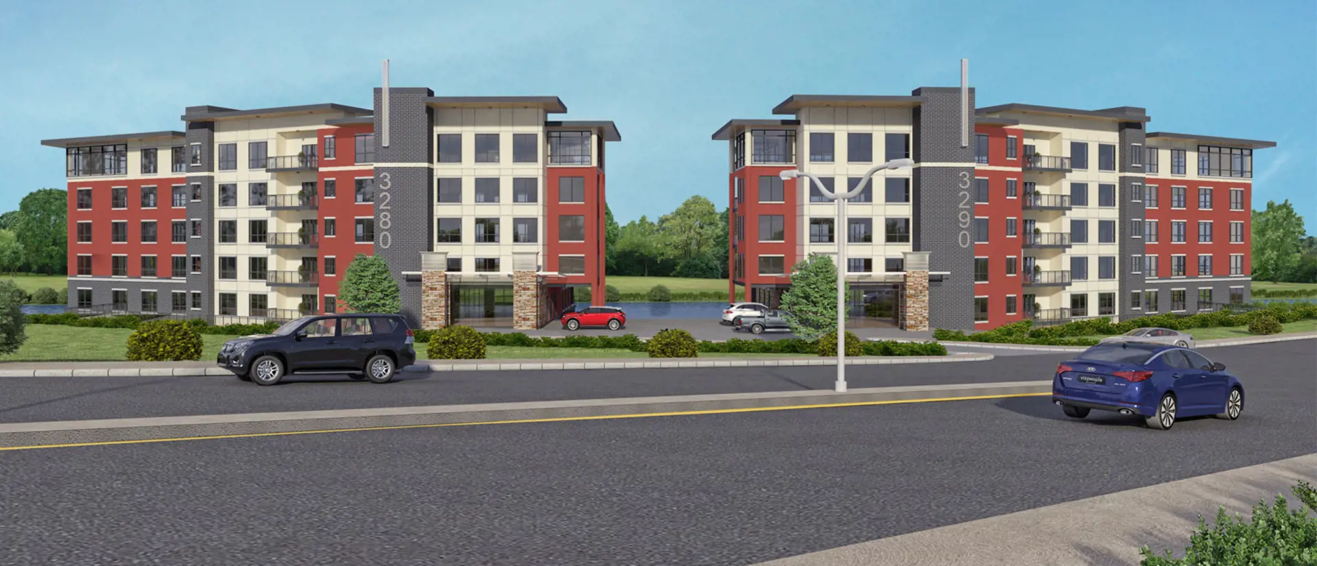 Le Parc I & II Rendering Day