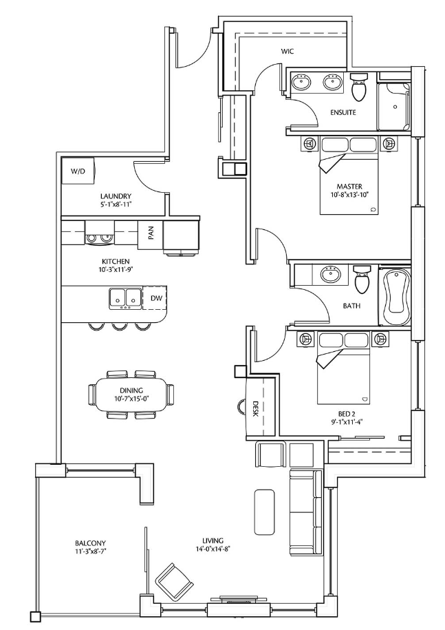 Suite A plan preview