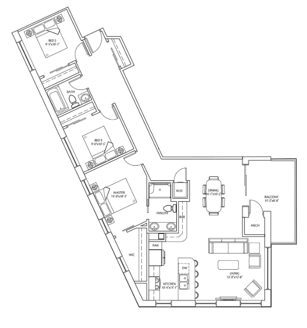 Suite F plan preview