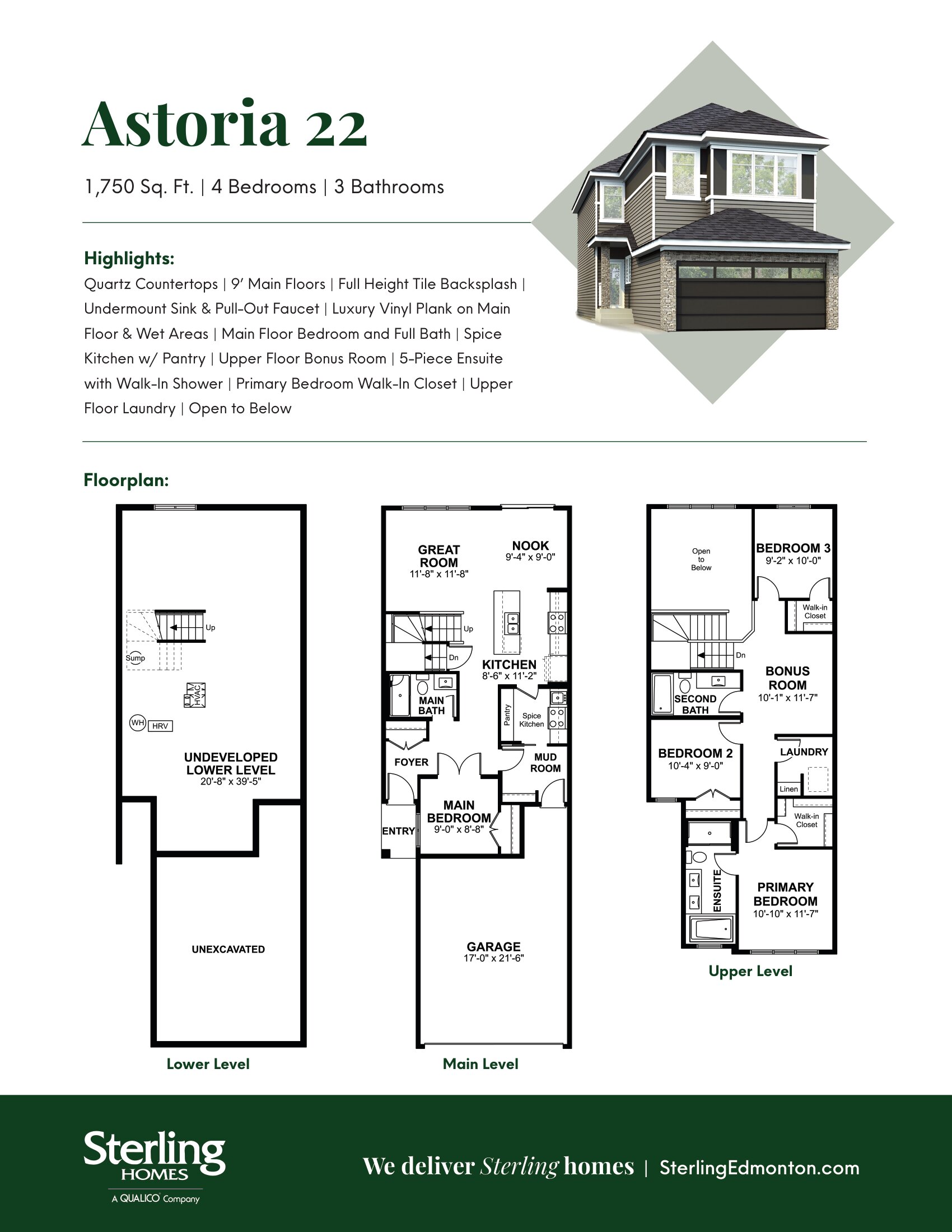 Astoria 22 plan preview