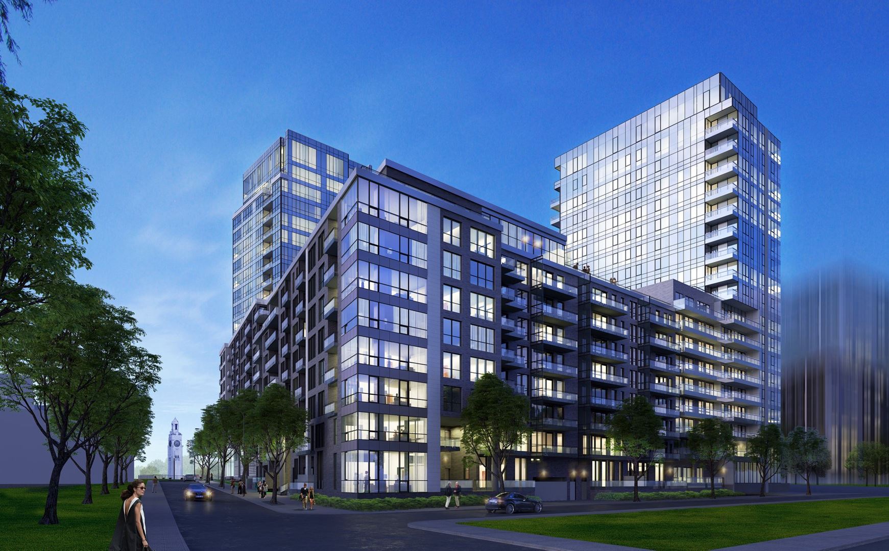 Le Solano Condos, Montréal. Artist’s rendering.