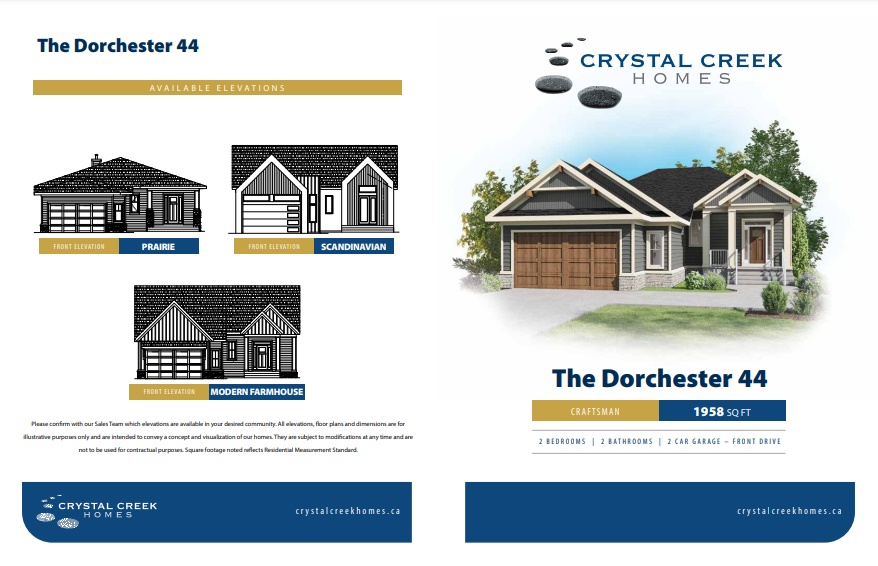 The Dorchester 44 plan preview