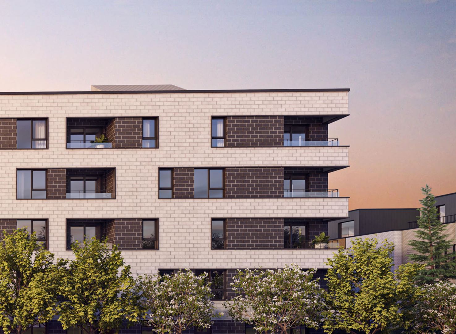 Les Cours Bellerive – Phase 1 Condos rendering 2