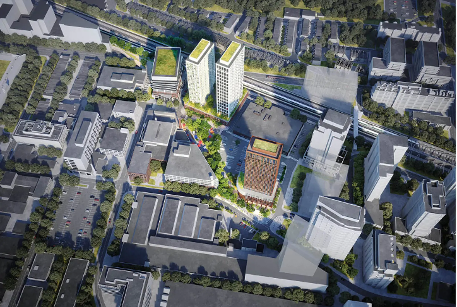 Liberty Yard, Toronto. Artist’s rendering.