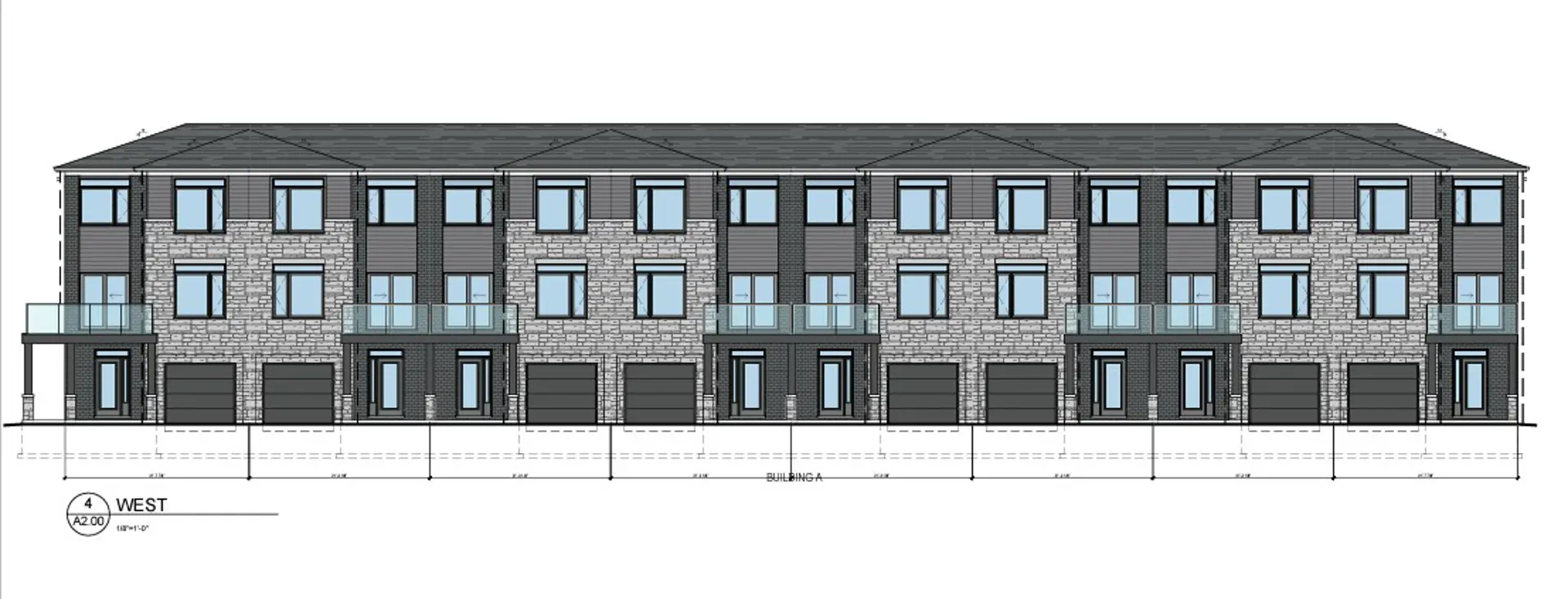 Limeridge Towns, Hamilton. Artist’s rendering.