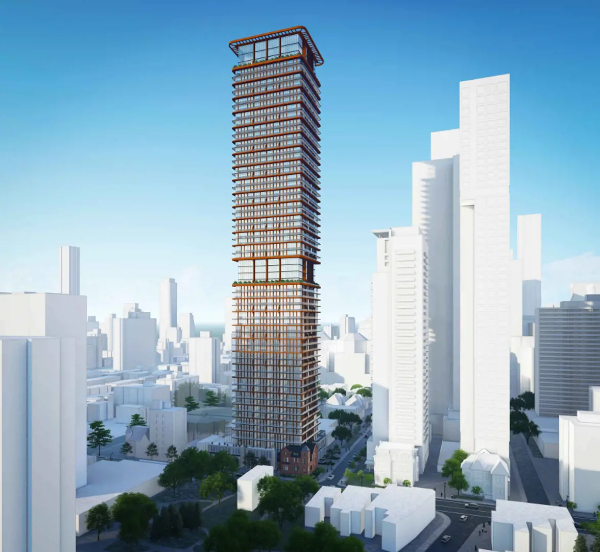 Linden - Sherbourne, Toronto. Artist’s rendering.