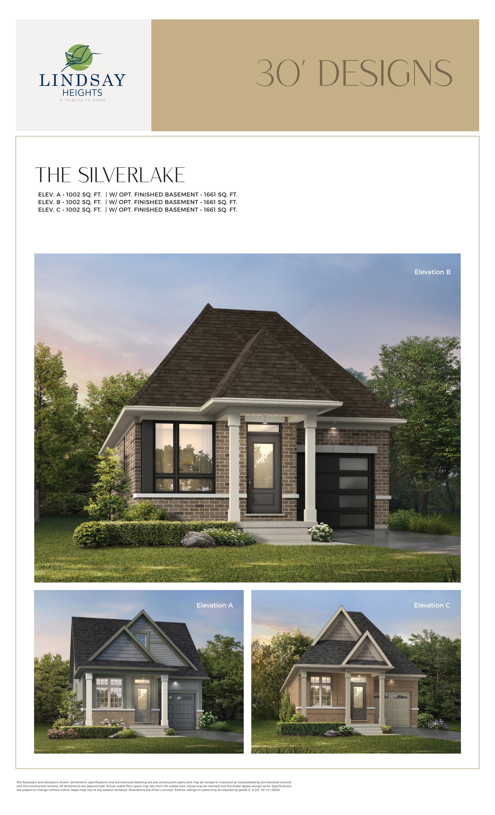 The Silverlake A plan preview