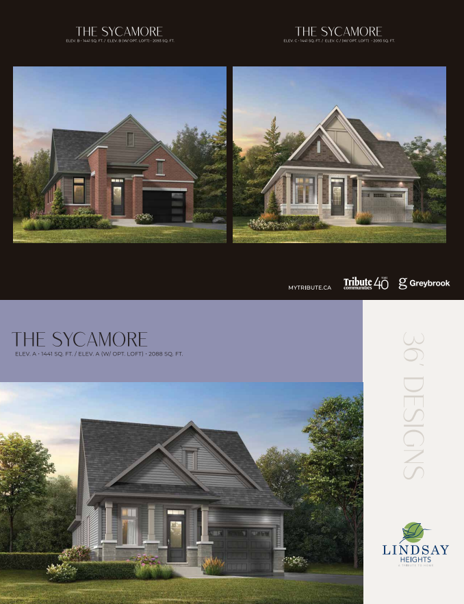 The Sycamore B floor plan