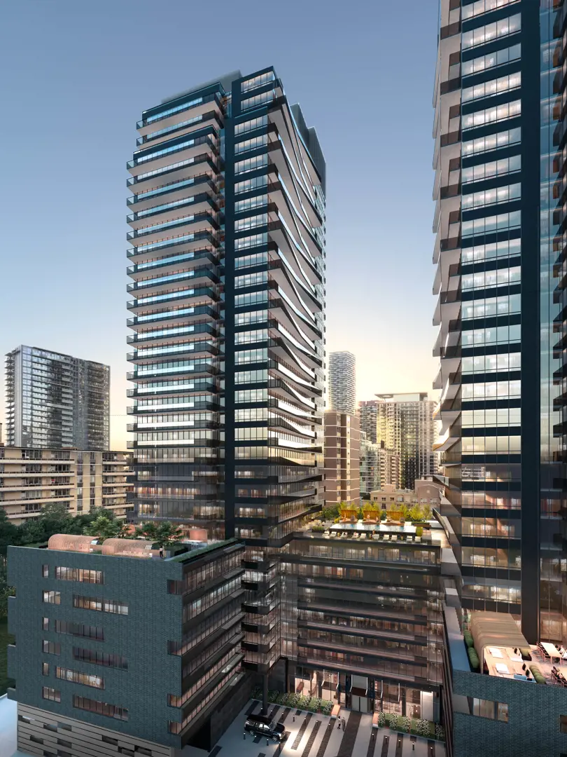 Line 5 – The South Tower, Toronto. Artist’s rendering.
