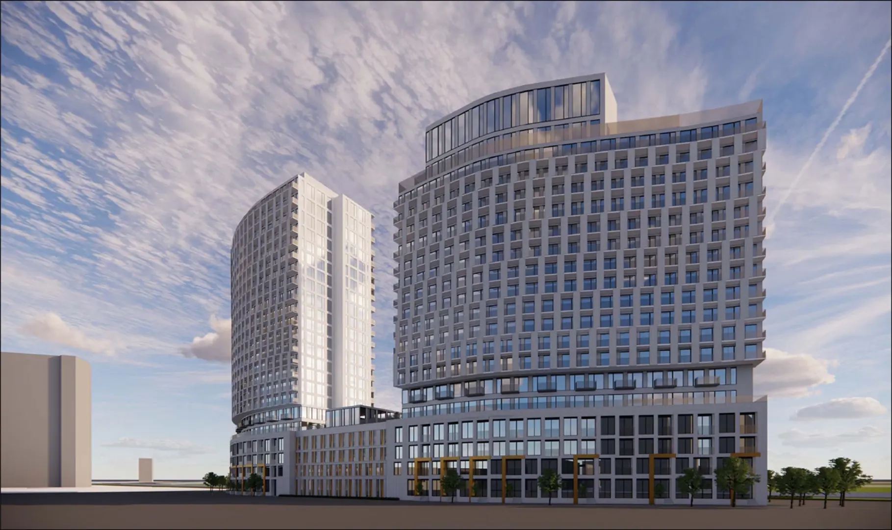 LJM Harbourfront Condominium, Lincoln. Artist’s rendering.