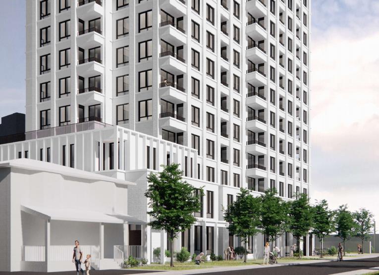 Locust Condos rendering 3