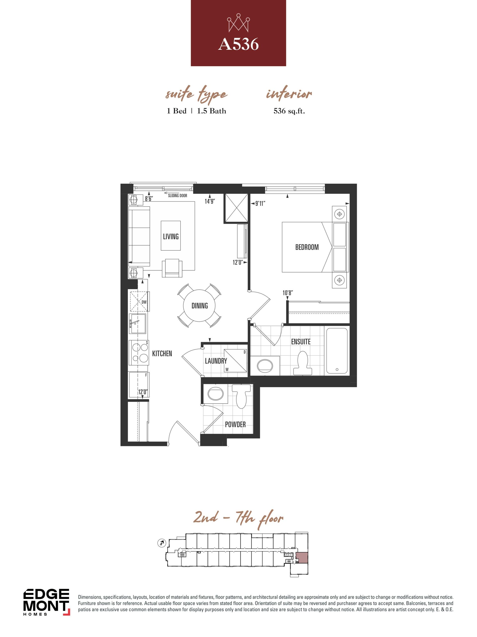 A536 plan preview