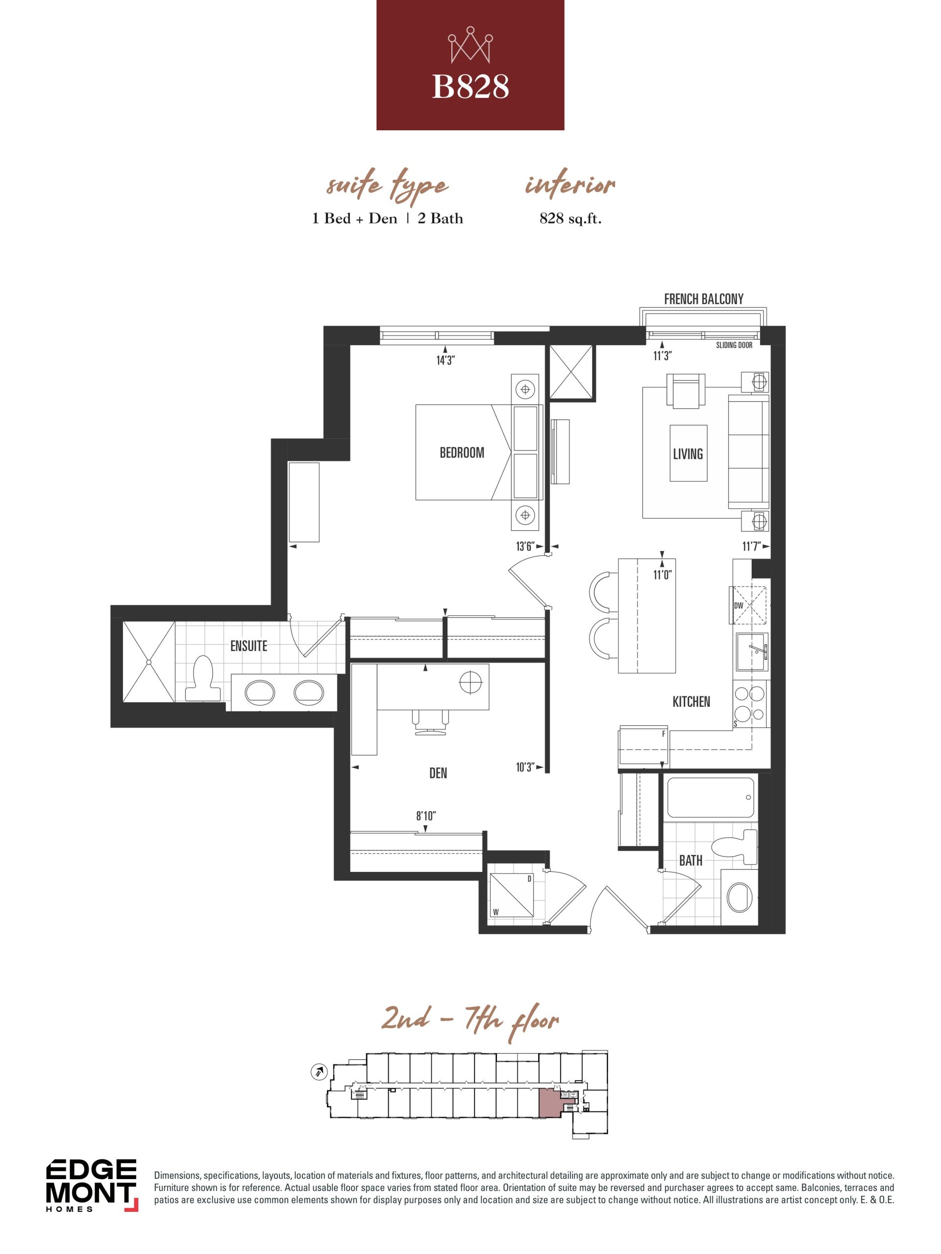 B828 plan preview