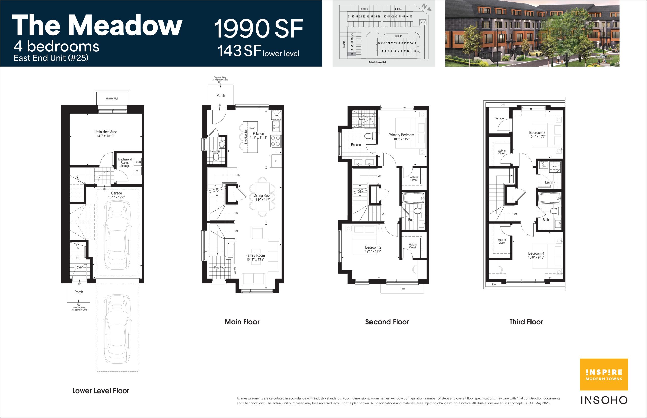 The Meadow East End Unit plan preview