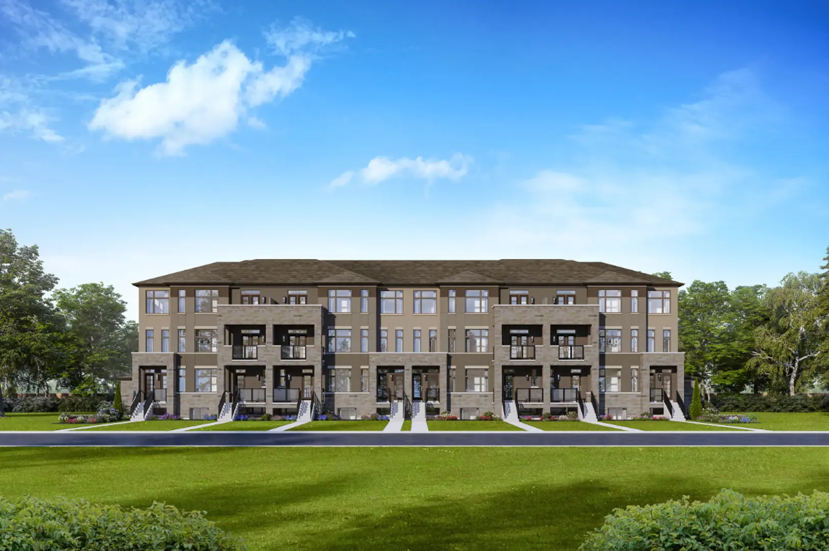 Luma Urban Towns at Kaleidoscope, Hamilton. Artist’s rendering.