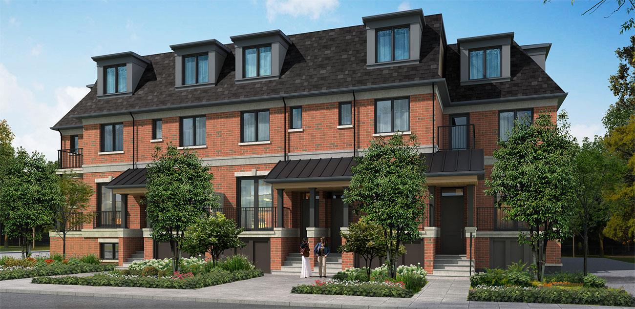Lytton Park Custom Townhomes rendering 2