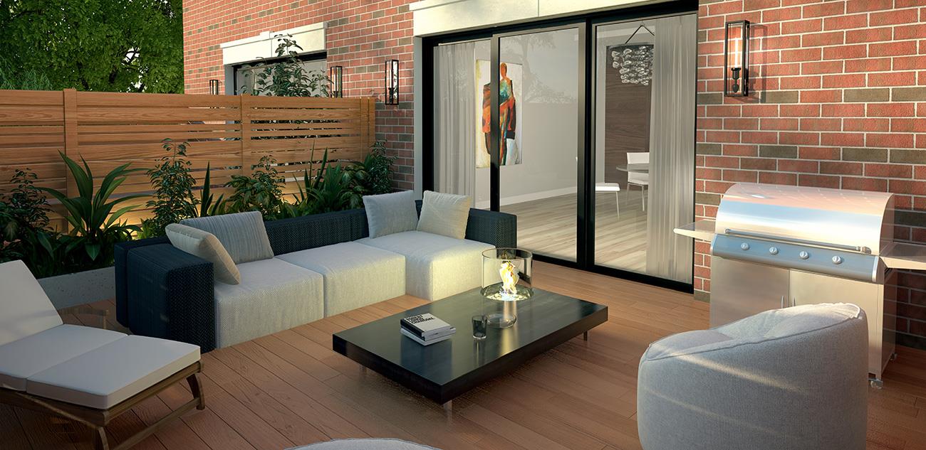 Lytton Park Custom Townhomes rendering 5