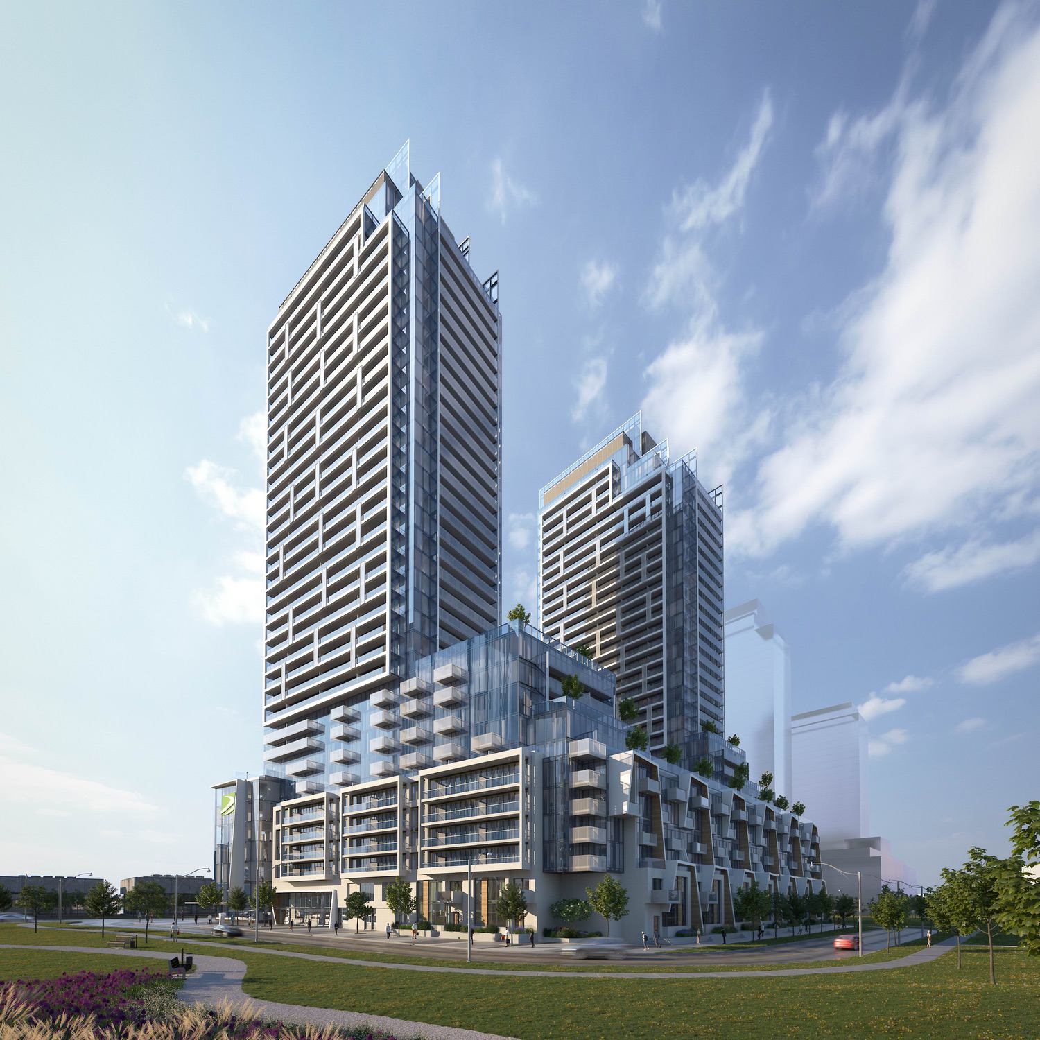 M2M Spaces Condos rendering 2