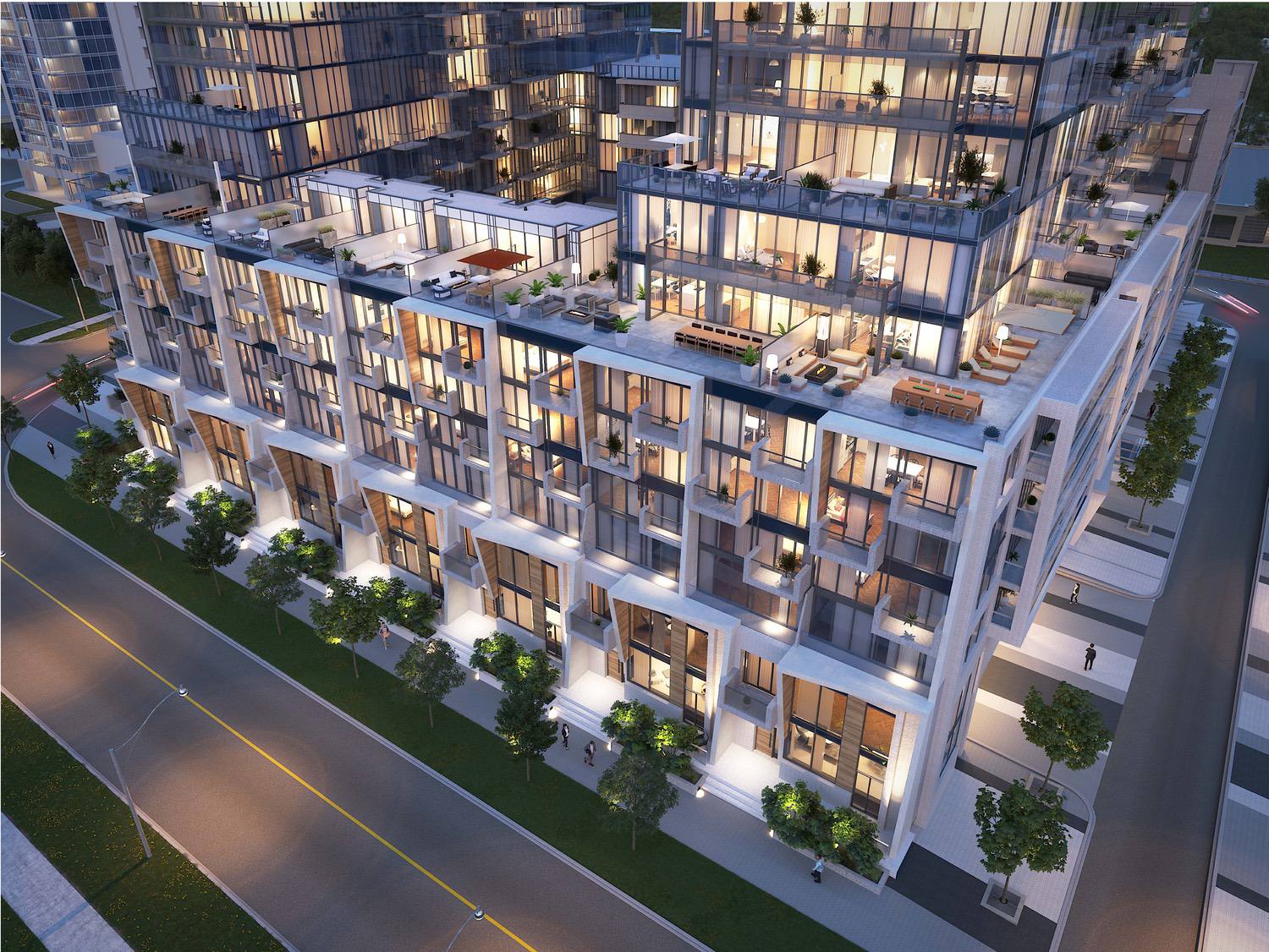 M2M Spaces Condos rendering 3