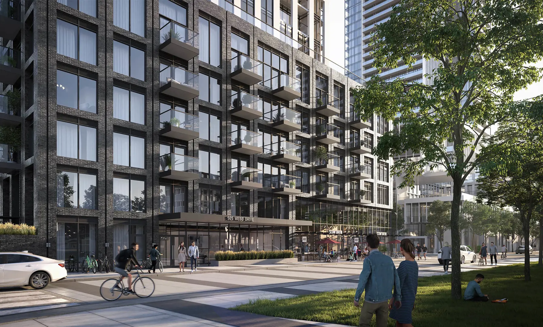 M City 5 Condominiums Rendering