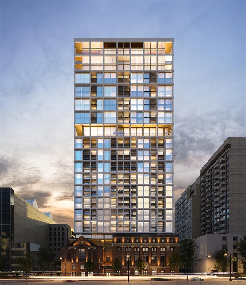 MAA Condos & Penthouses, Montréal. Artist’s rendering.